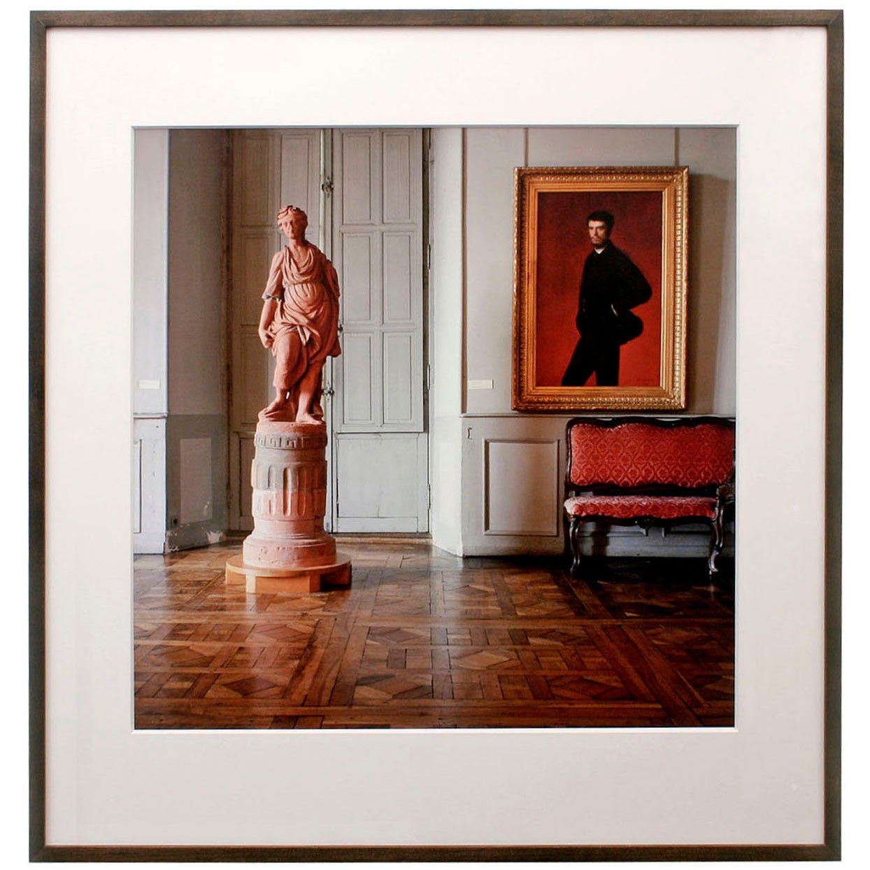 "Le Musee Ingres" Framed Photograph of Ingres Museum, France by Dale Goffifon For Sale