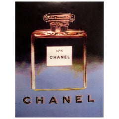 Andy WARHOL "Chanel"  Original Vintage Poster