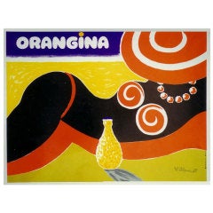 Retro "Orangina" by Bernard Villemot