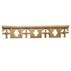 Antique Country architectural fragment, dry white surface