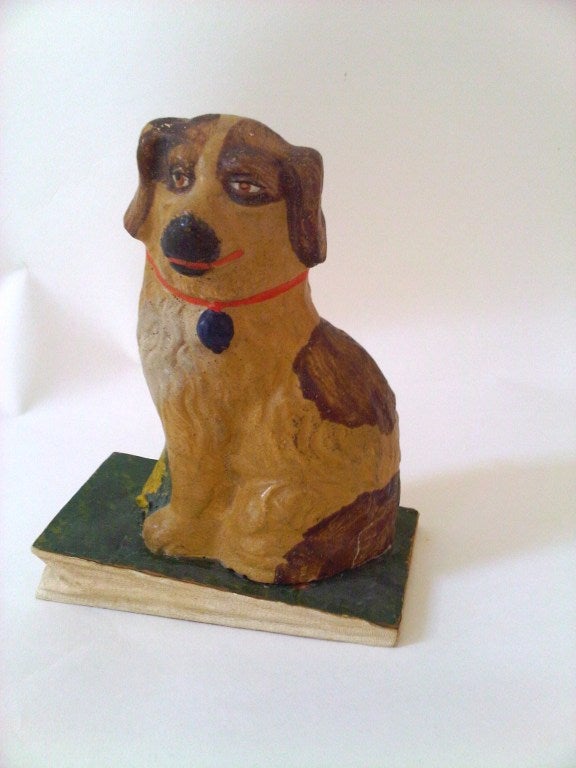 19th Century German Pipsqueak Of A Great Spaniel.