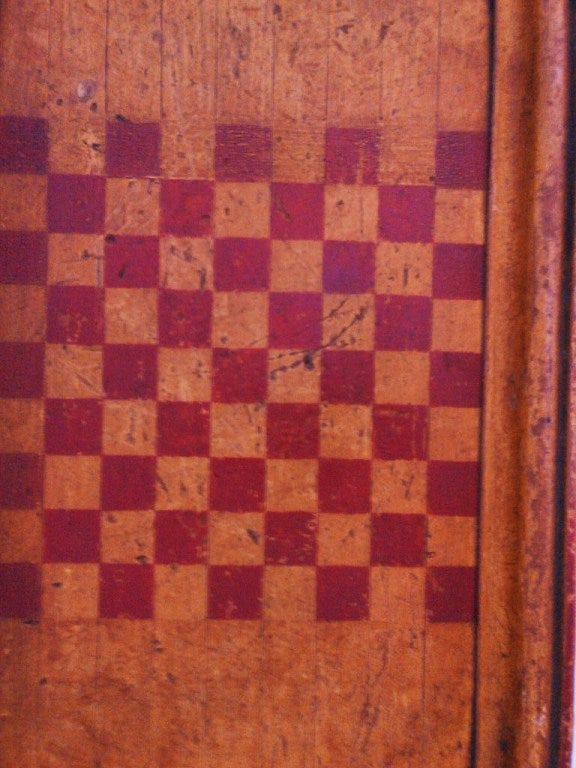 Early Gameboard in Yellow and Red For Sale 1
