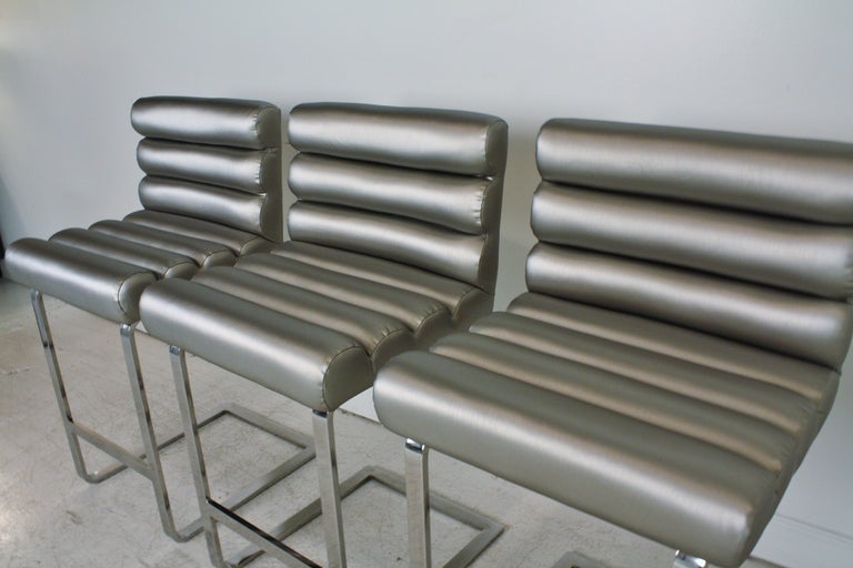 20th Century Pace Collection Chrome Bar Stools