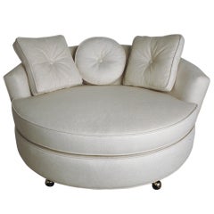 Oversized Round Lounge Chair