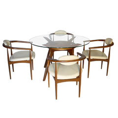 Adrian Pearsall for Craft Associates Dining Set Adrian Pearsall for Craft Associates Dining Set