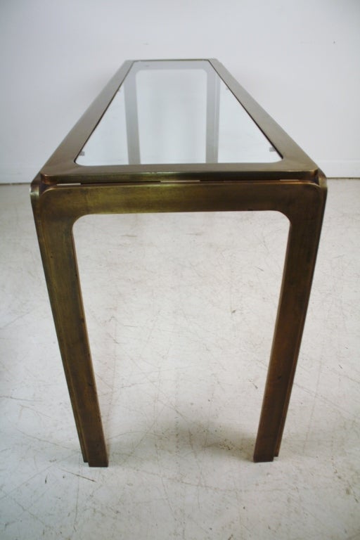 Mastercraft Bronze Sofa Table Console 2