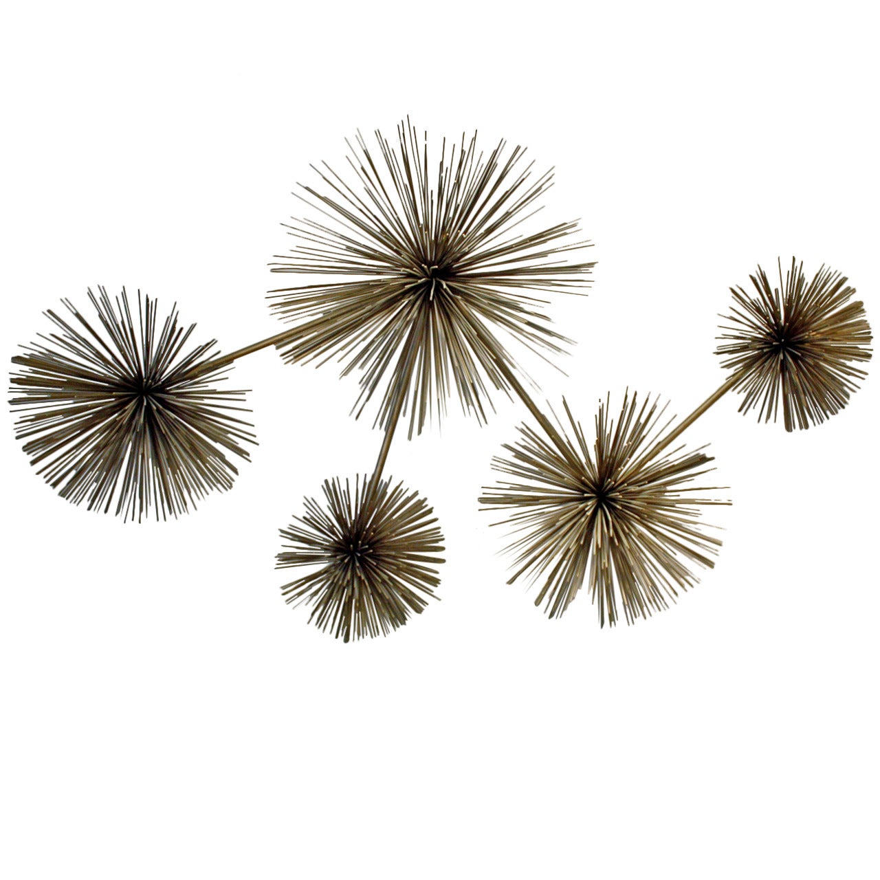 Curtis Jere "Pom Pom" or "Sea Urchin" Wall Sculpture
