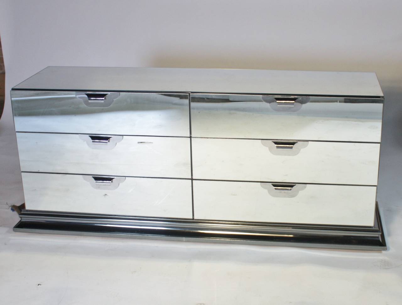 Mid-Century Modern Mirrored Dresser by Ello