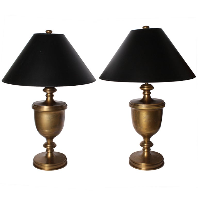Pair Of Chapman Urn Lamps