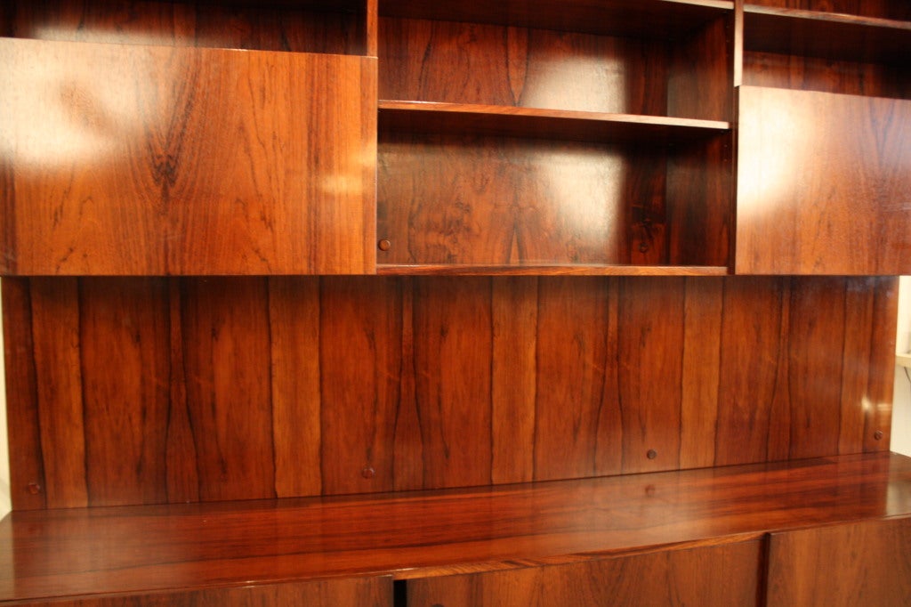 Poul Cadovius Rosewood Wall Unit 2