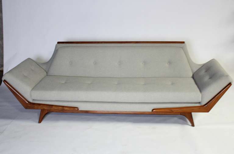 Mid-Century Modern Pearsall Style Sofa