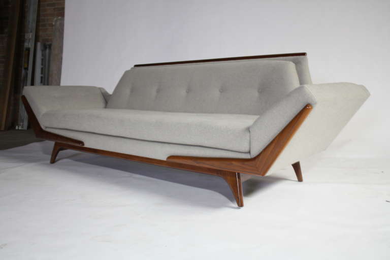 Mid-20th Century Pearsall Style Sofa