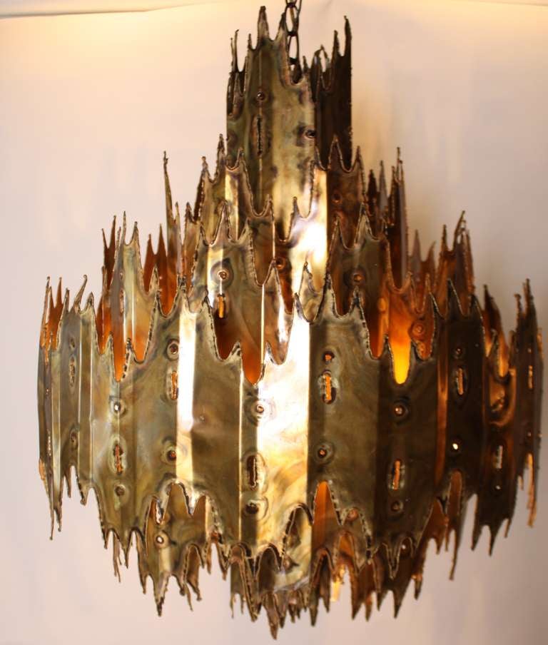 Tom Greene Chandelier In Excellent Condition In Chicago, IL