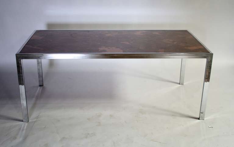 Mid-Century Modern Milo Baughman Design Institute of America Dining Table