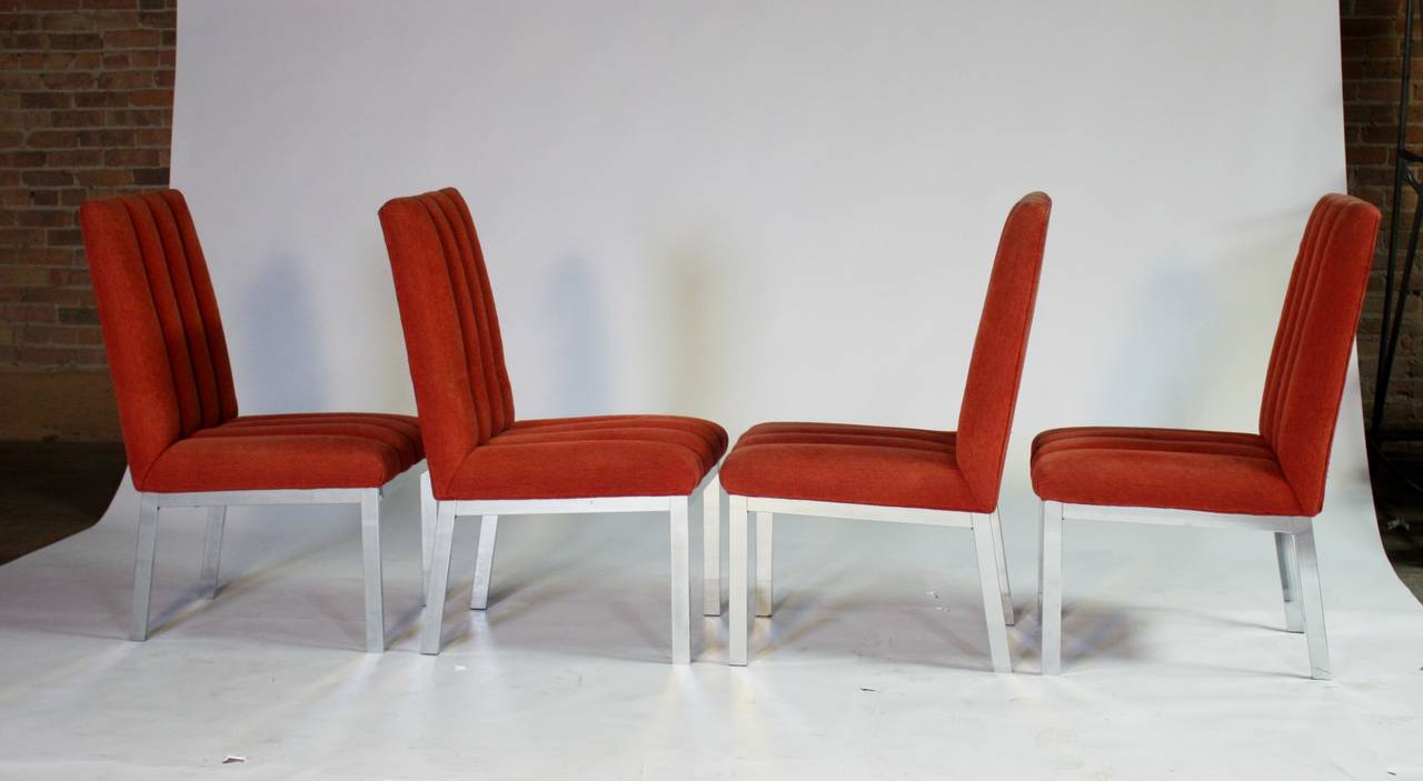 Mid-Century Modern  Set of Eight Milo Baughman DIA Dining Chairs