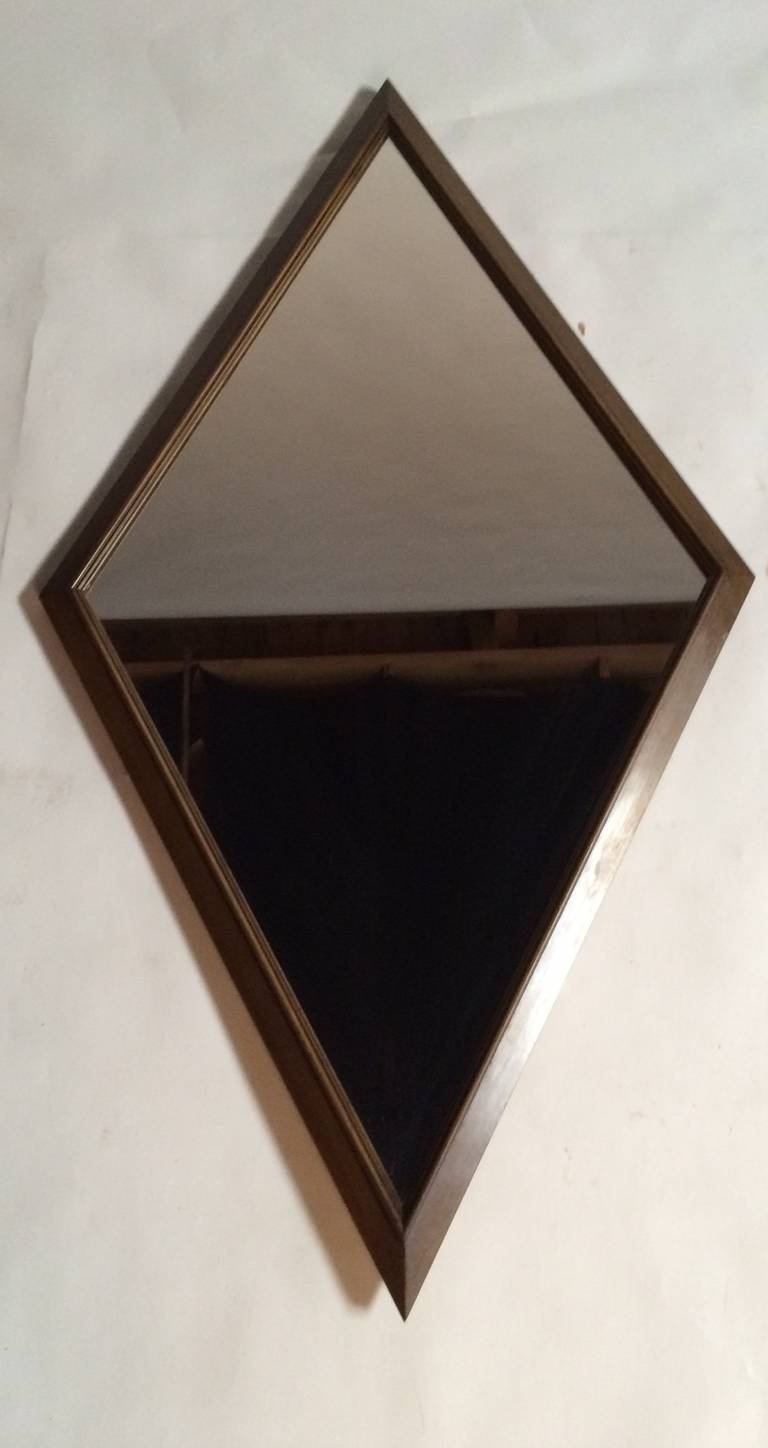 diamond shaped mirrors