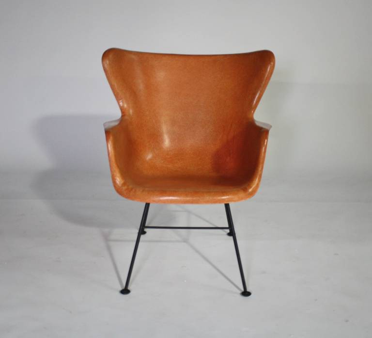 Mid-Century Modern Lawrence Peabody Shell Chair