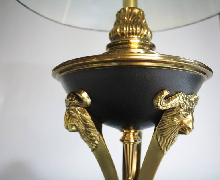 Rembrandt Brass Ram Lamp 1