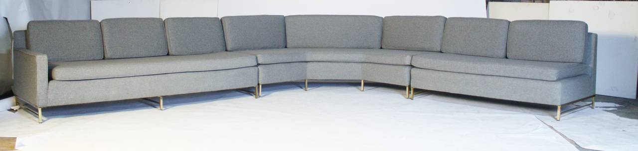 American Paul McCobb Three-Piece Sectional Sofa for Directional