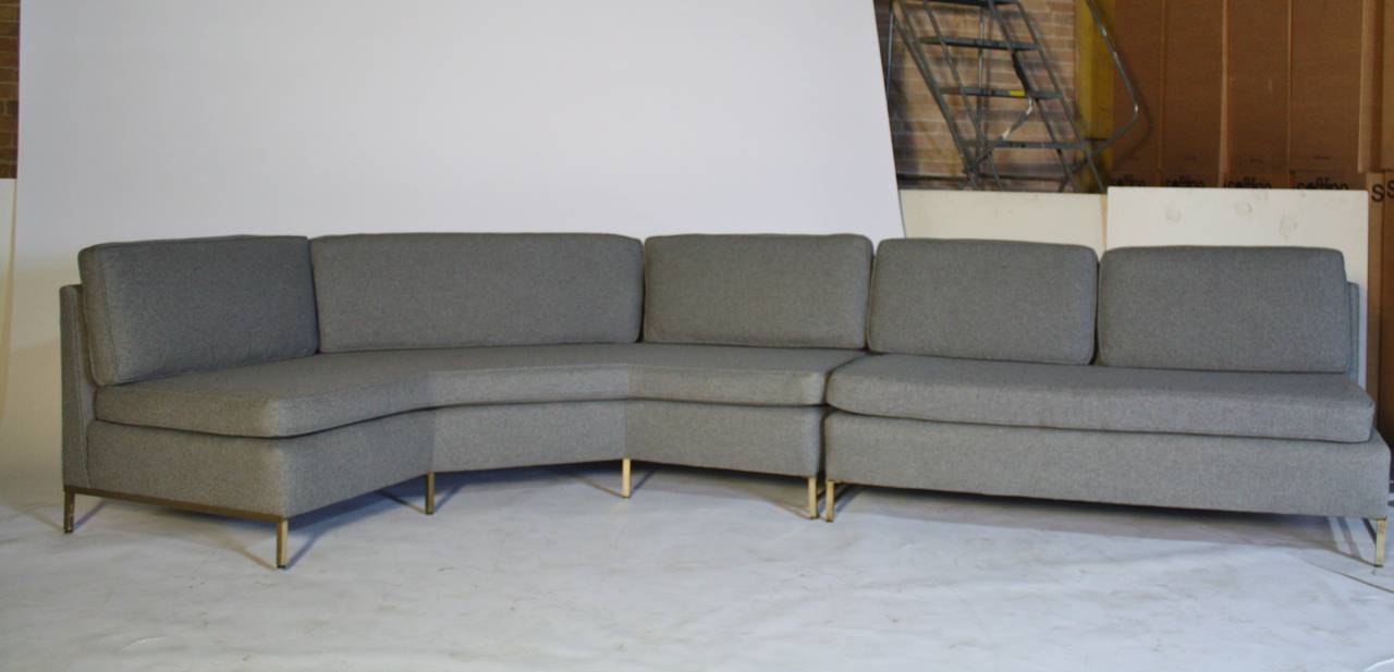 Paul McCobb Three-Piece Sectional Sofa for Directional In Good Condition In Chicago, IL