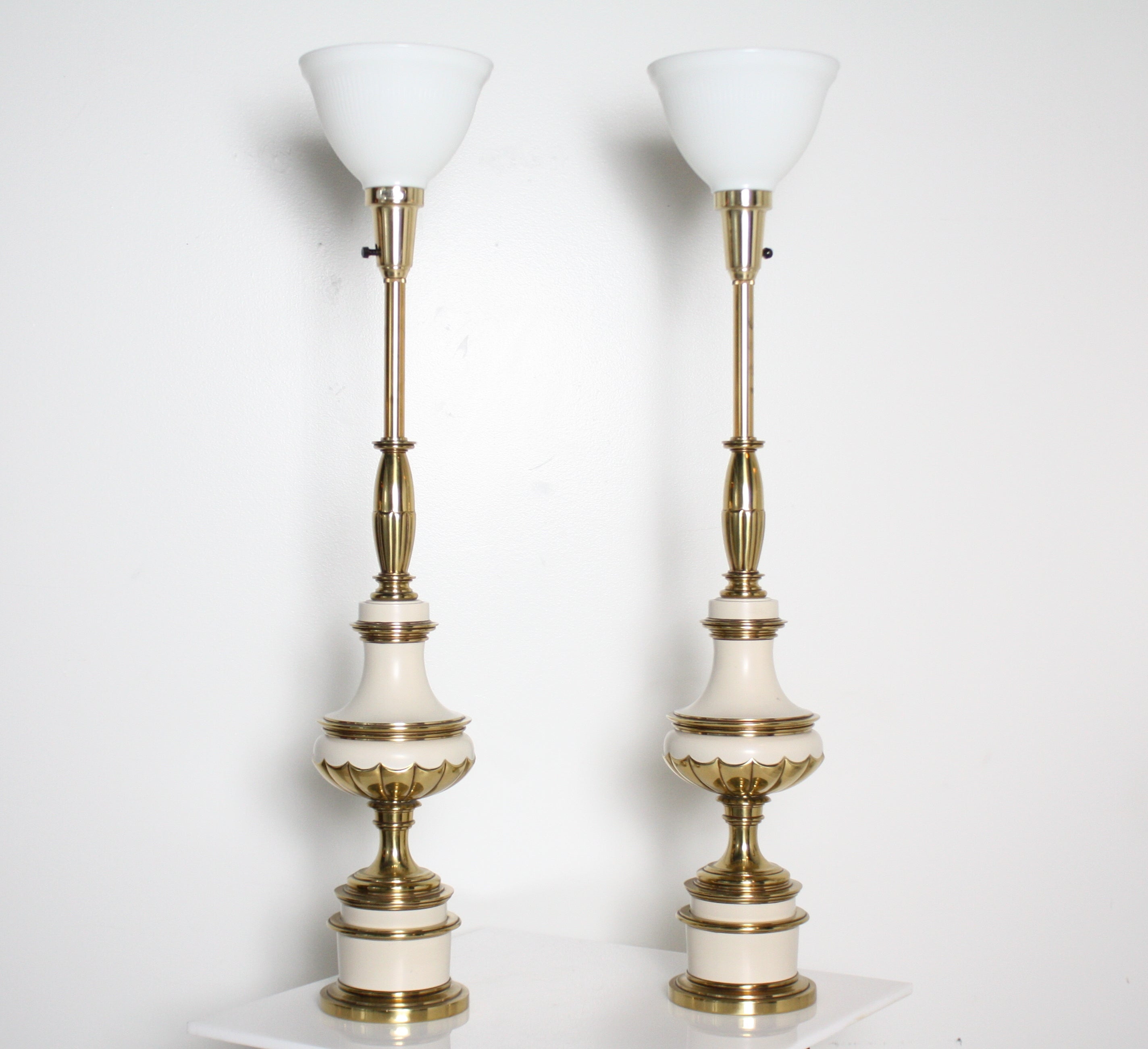 Pair of 1950's Stiffel Lamps