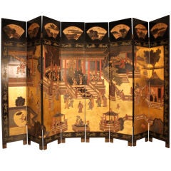 Chinese Coromandel Screen