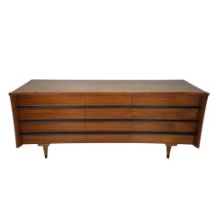 Mid Century Modern 9- Drawer Dresser