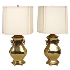Vintage Pair of Marbro Lamps