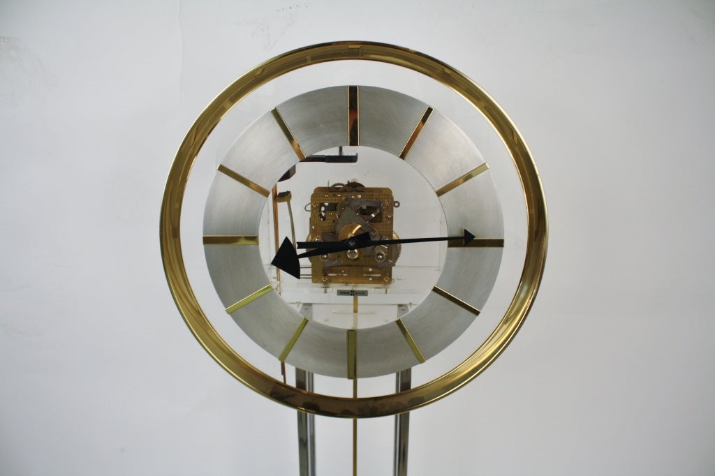 American Howard Miller Modernist Pendulum Clock