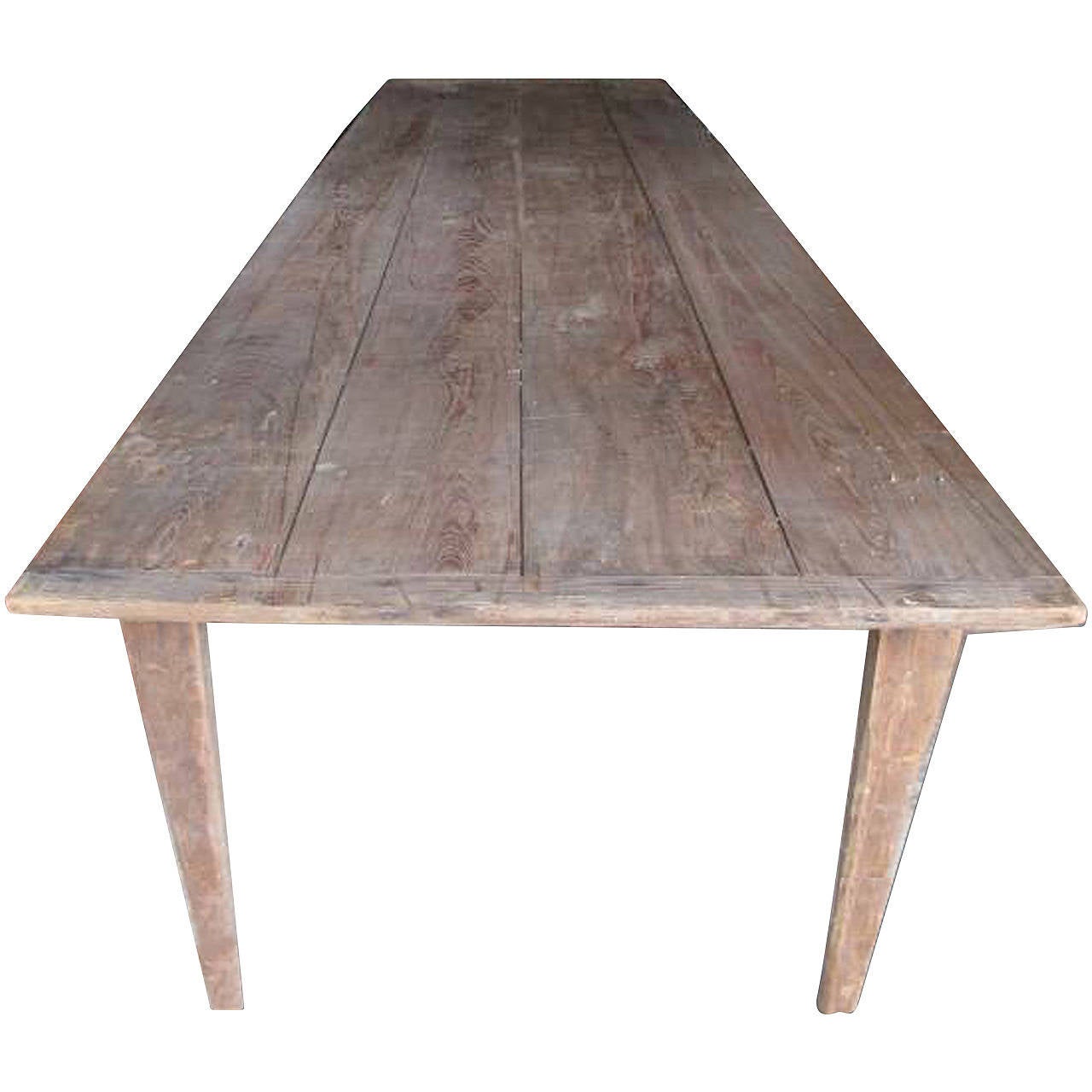 Antique Folding Harvest Table 10 Ft Length