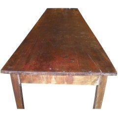 Primitive, Pine Table from old school, 12 feet long