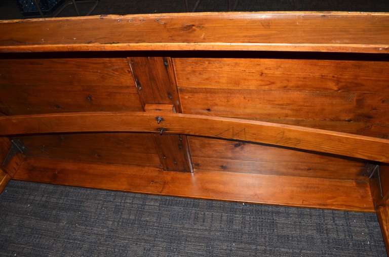 Early 20th century, Pine, Folding, 8-foot Mercantile Table 1