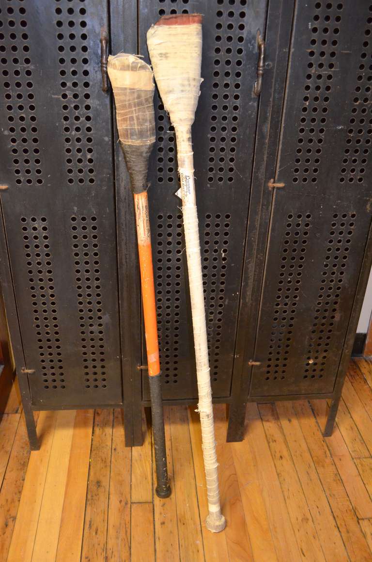 Wood Broom Ball Sticks from Canada (pair)