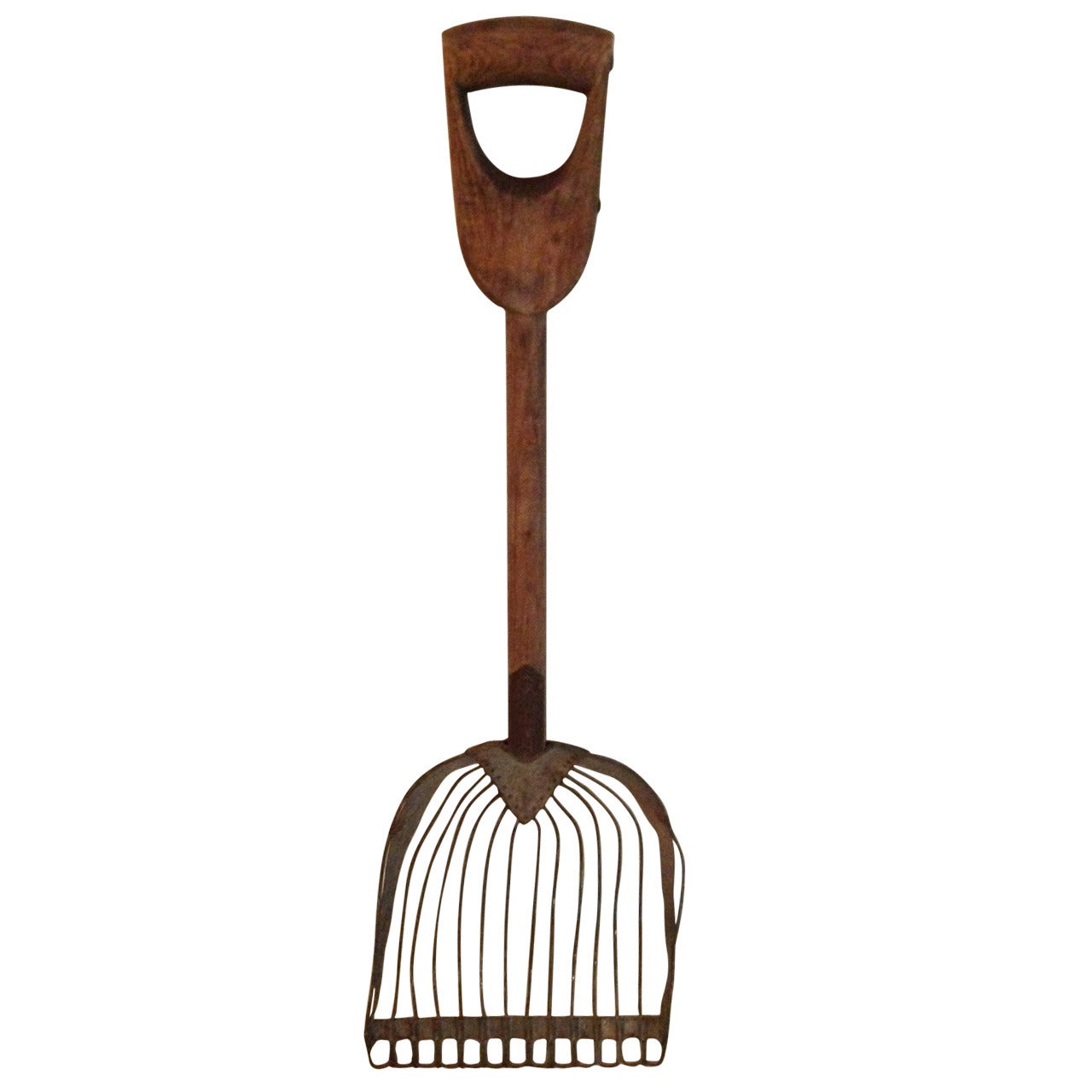 Late 1800s, Primitive Farm Shovel from Maine