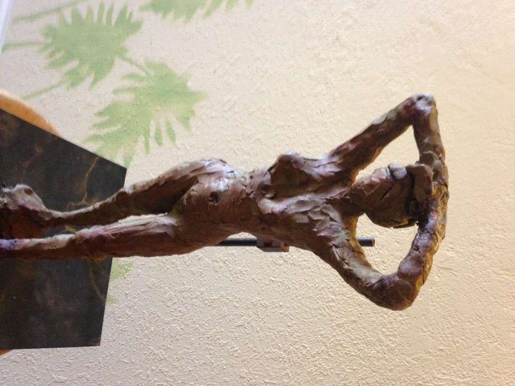 socle pour sculpture argile