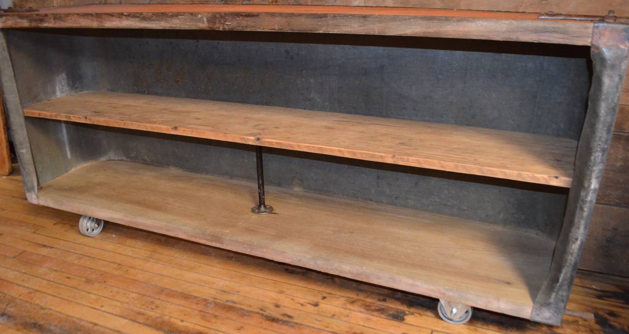 Steel Farm Scalder as Bar on Wheels