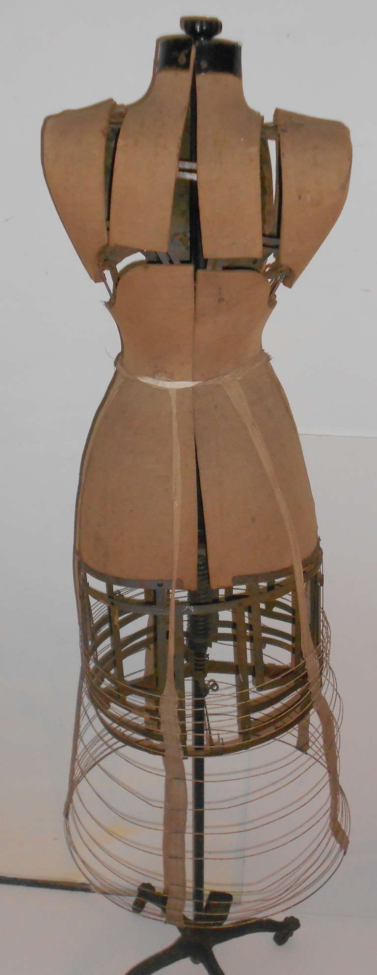 Fabric Early 20th century dress form from New York City