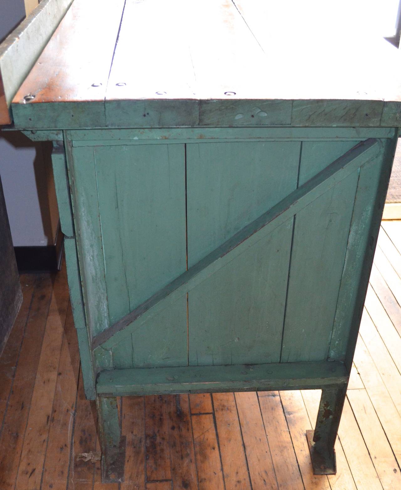 Early 20th Century Kitchen Counter or island 2