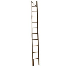 Vintage, Collapsible Fire Ladder Measuring 12' Long