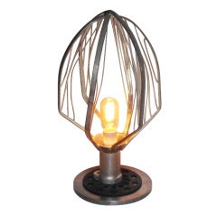 Commercial Bakery Wisk as Table Lamp