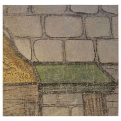 Mid-Century Children
s Theater Hand-painted Canvas, Stage Backdrop: #5 Mid-Century Children
s Theater Hand-painted Canvas, Stage Backdrop: #5