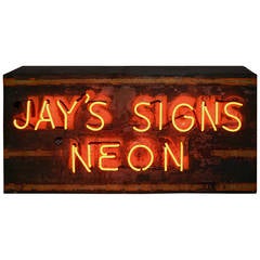 "Jay's Signs Neon, " circa 1950s