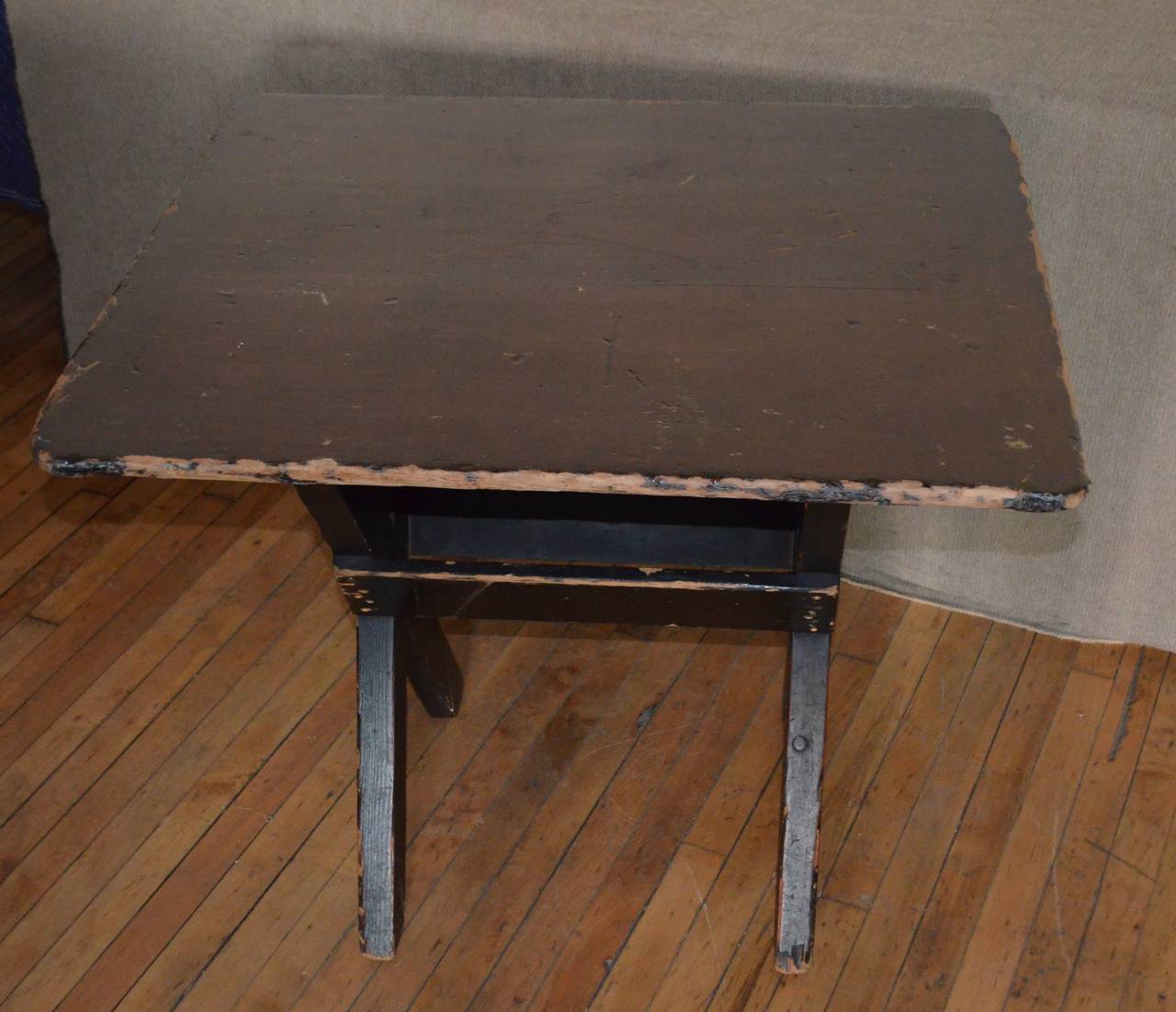 1920s Tables from New England Tavern, Set of Three