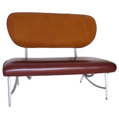 Mid-Century Deco Style Lounge Sofa Couch