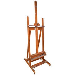 Artist's Easel in H-style, Ideal for Displaying Flatscreen TV
