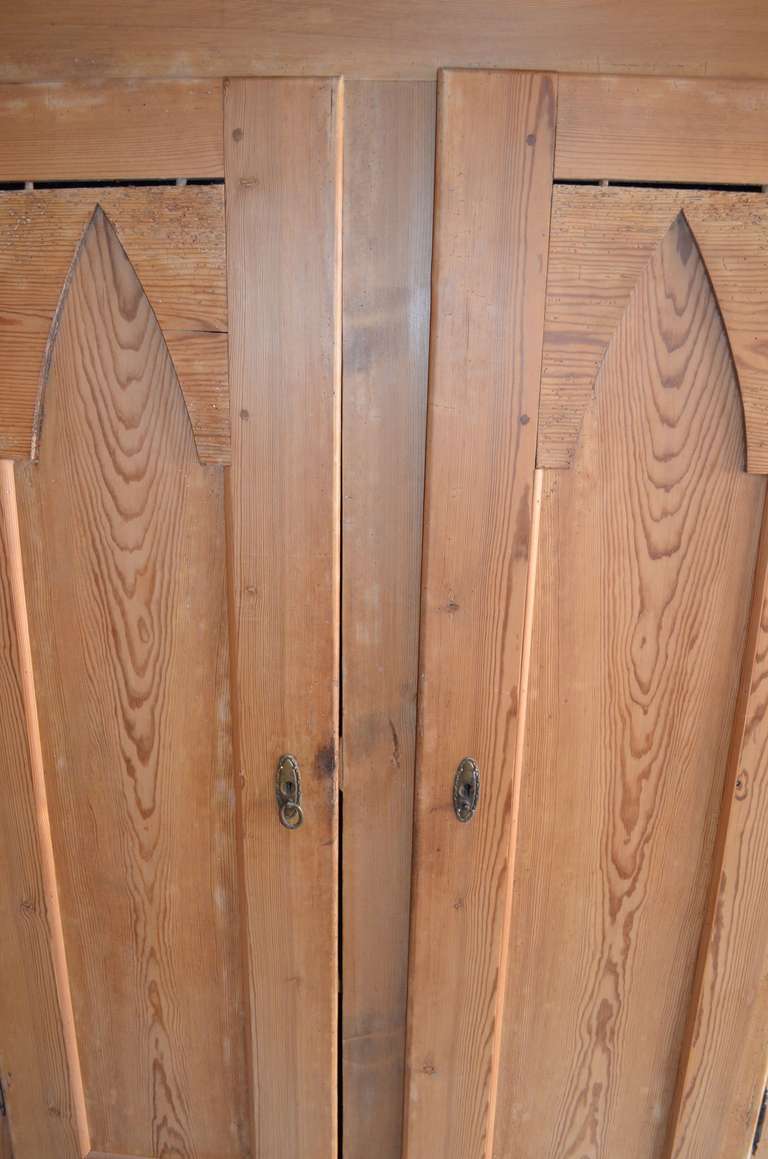 Swedish Scandinavian Pine Armoire