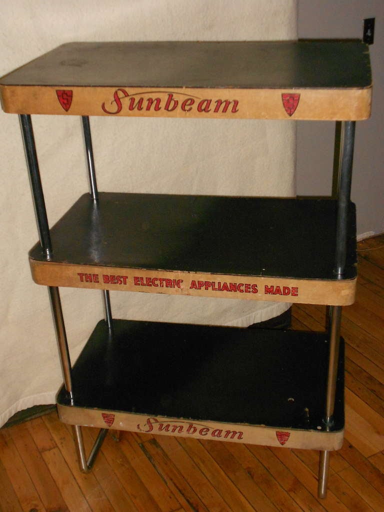 Mid-Century Sunbeam Appliances Display Unit 1