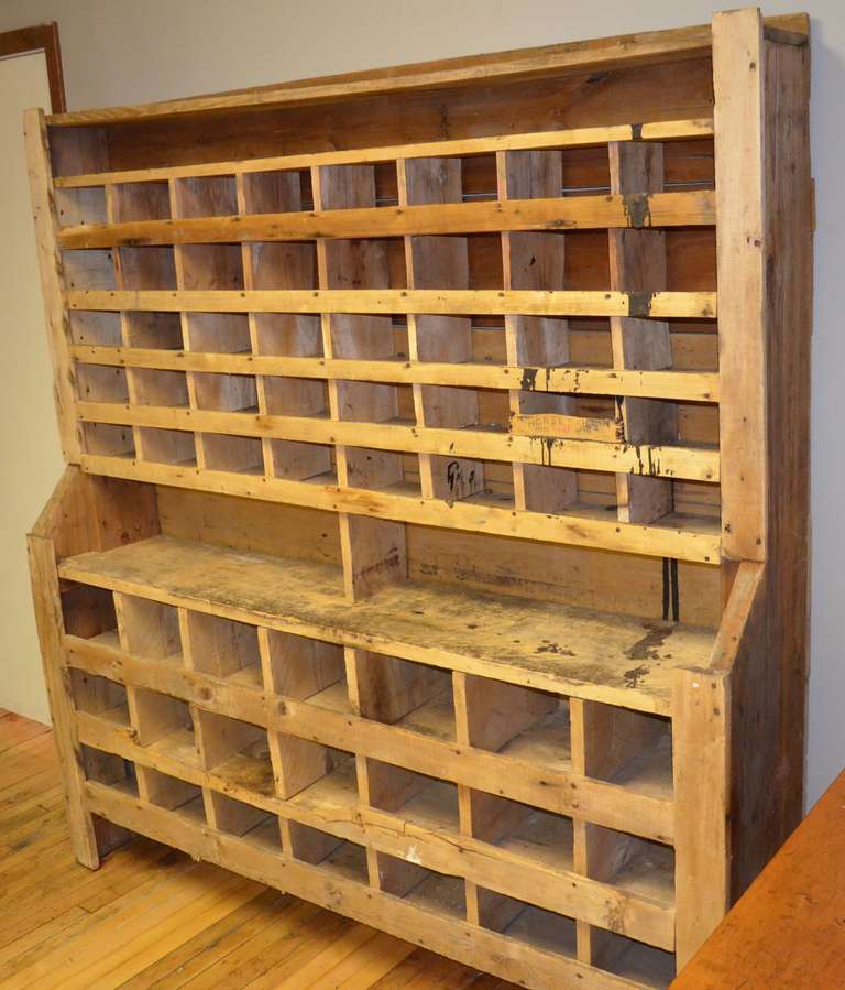 Primitive Farm/Factory Storage at 1stDibs