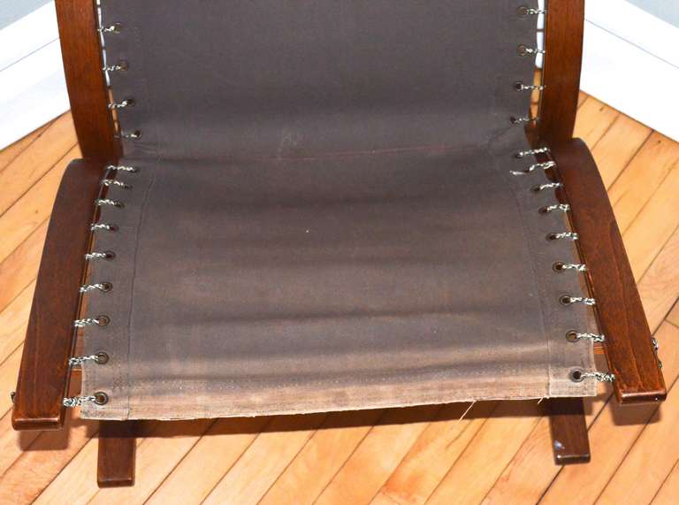 Silla de cuero Siesta de mediados de siglo Ingmar Relling de Westnofa of Norway 1