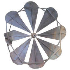 19th century Large-scale Agrarian Windmill Fan Blade